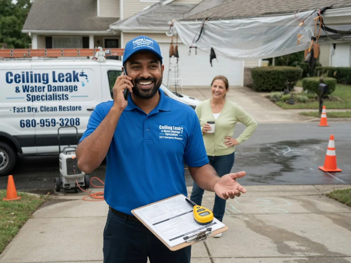 Ceiling Leak Cleanup Sperryville, VA FAQs